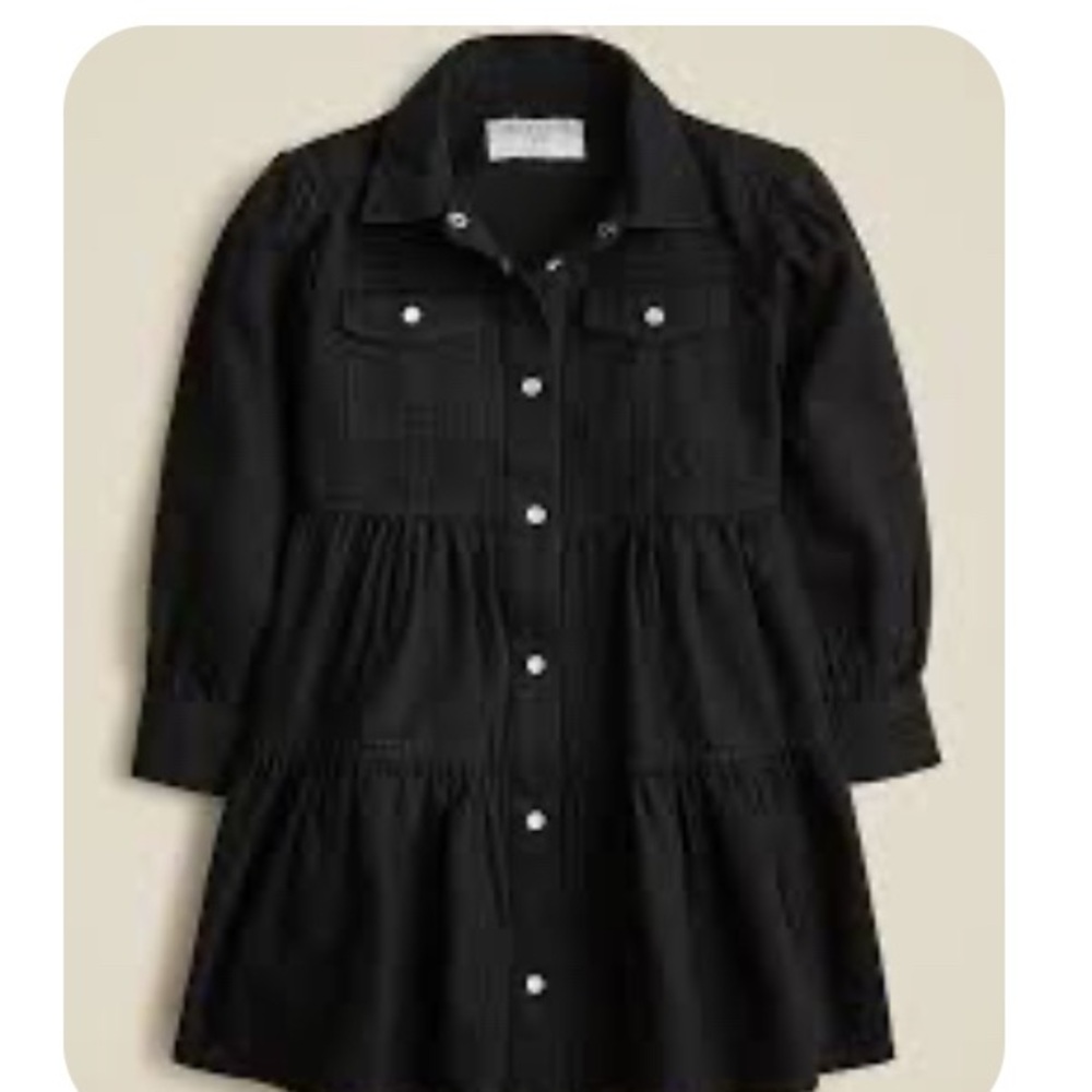 NWT J Crew Girls Western-Inspired Shirt Dress~Size 8